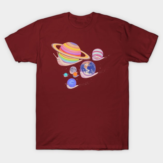 universe walk T-Shirt by makapa